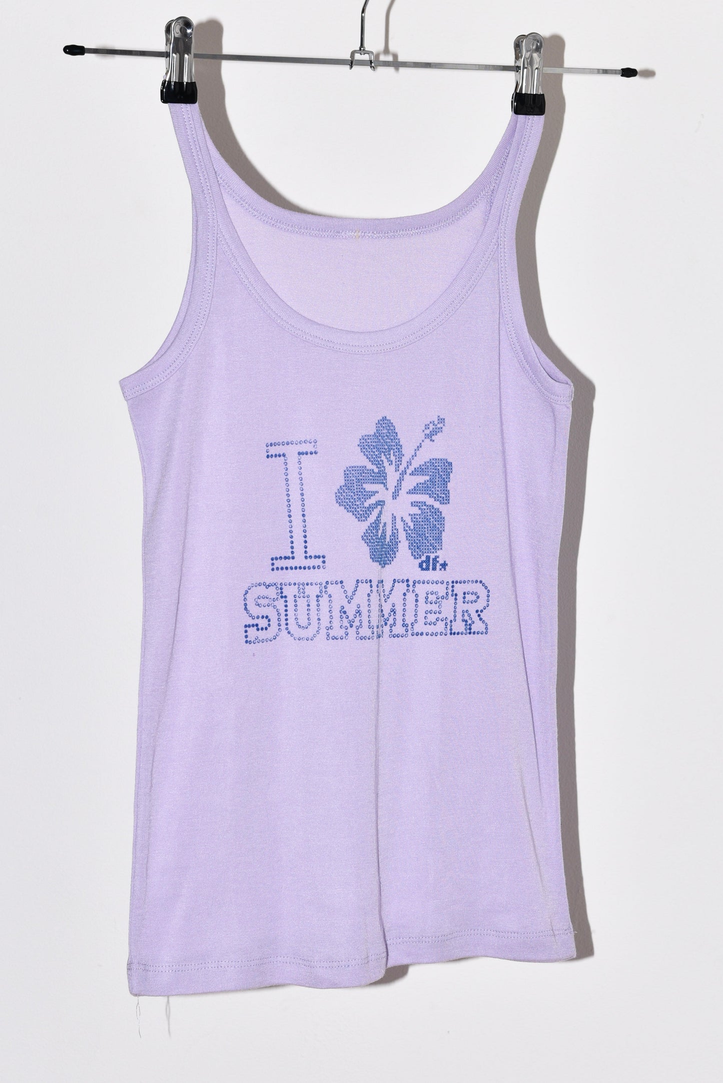 Débardeur "I ✿ summer" - Lila