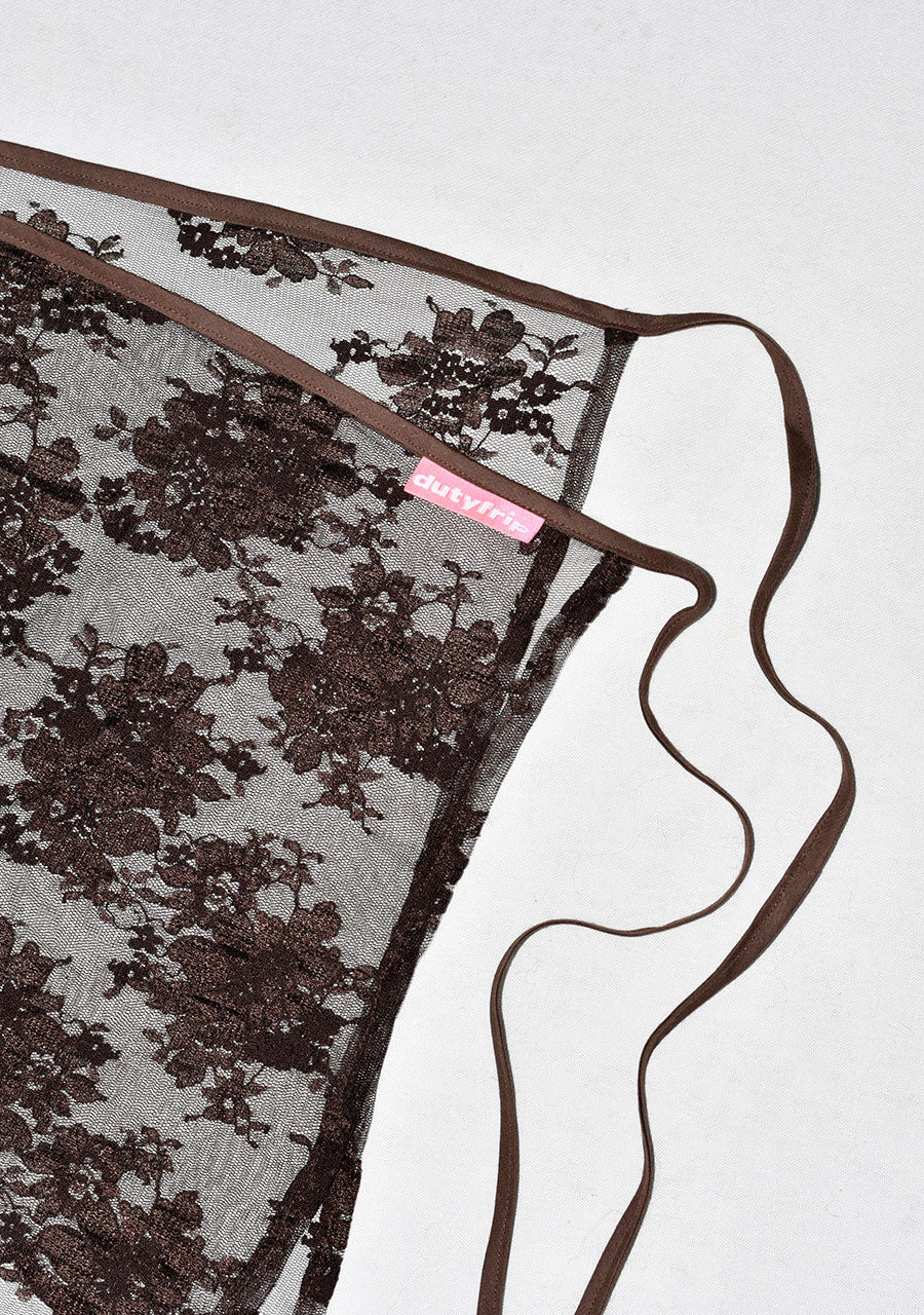 Jupette chocolat