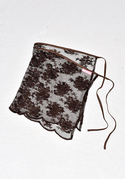 Jupette chocolat